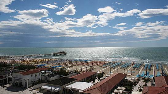Foto vista camera hotel Sole e Mare