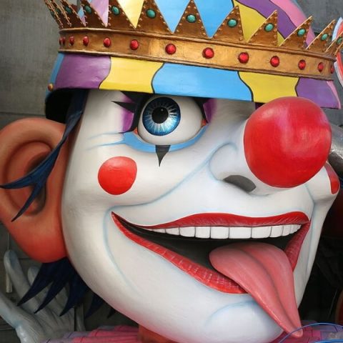 Mascherone Cartapesta Carnevale di Viareggio