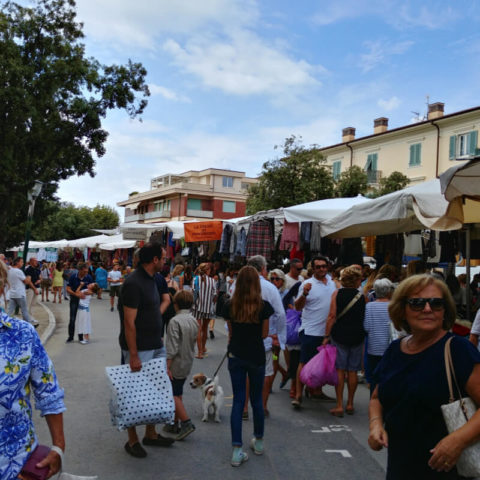 Mercato Forte dei Marmi estate