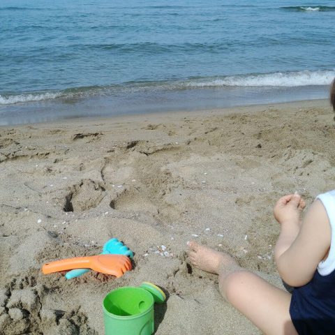 Spiaggia di Viareggio per bambini
