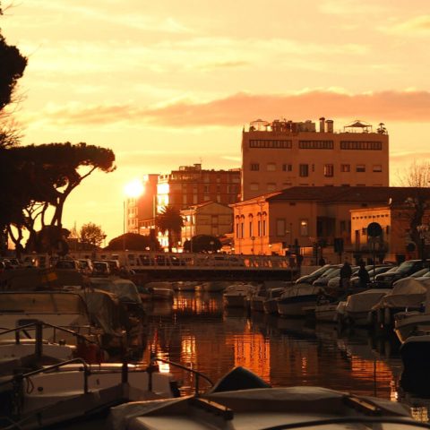 Tramonto Darsena di Viareggio