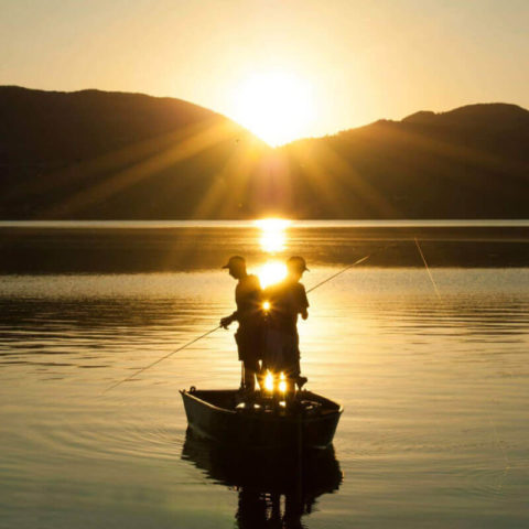 Tramonto sul Lago di Massaciuccoli