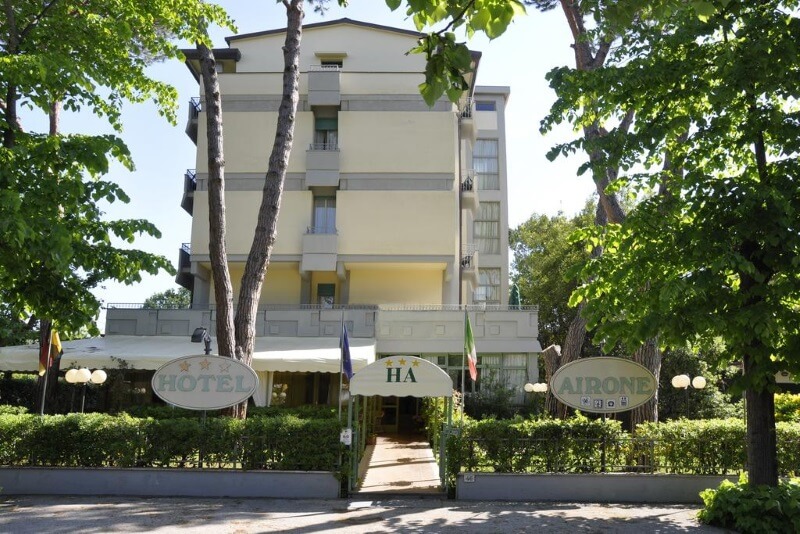 Foto ingresso Hotel Airone