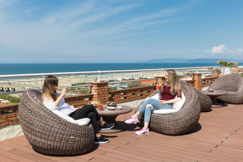 Foto terrazza hotel Esplanade
