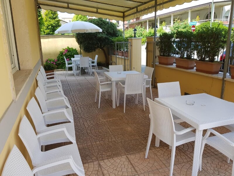 Foto veranda hotel Margot Lido di Camaiore