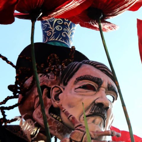 Carro cartapesta Carnevale di Viareggio