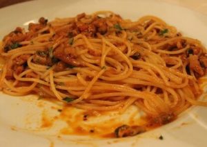 spaghetti con i coltellacci