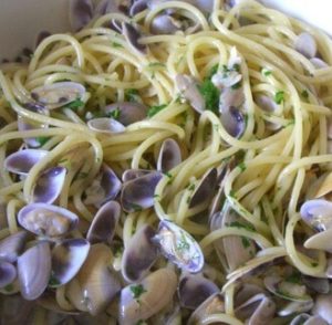 Spaghetti con i nicchi viareggini
