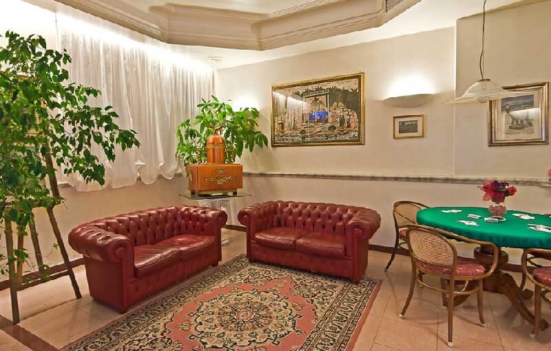 Foto salotto Hotel Alba sul Mare Lido di Camaiore