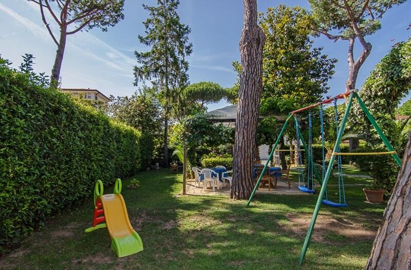 Foto area gioco bambini hotel Ambra Forte dei Marmi
