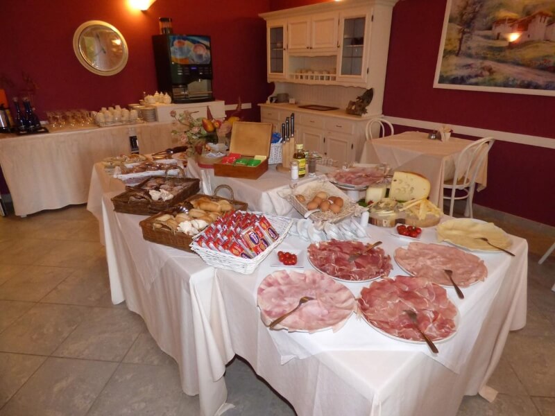 Foto colazione hotel Turandot Torre del Lago