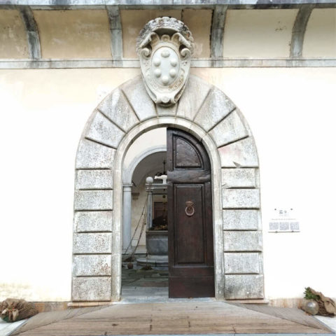 Porta ingresso Villa Medicea
