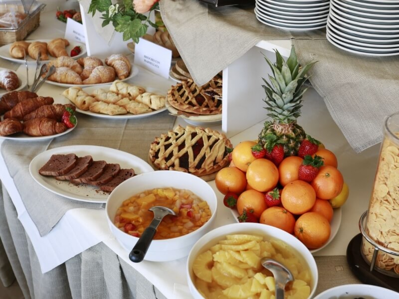 Foto colazione hotel Piccadilly Lido di Camaiore