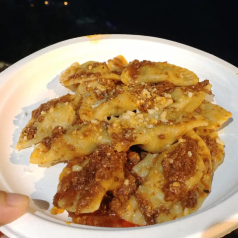 Tordelli di Camaiore con sugo di carne