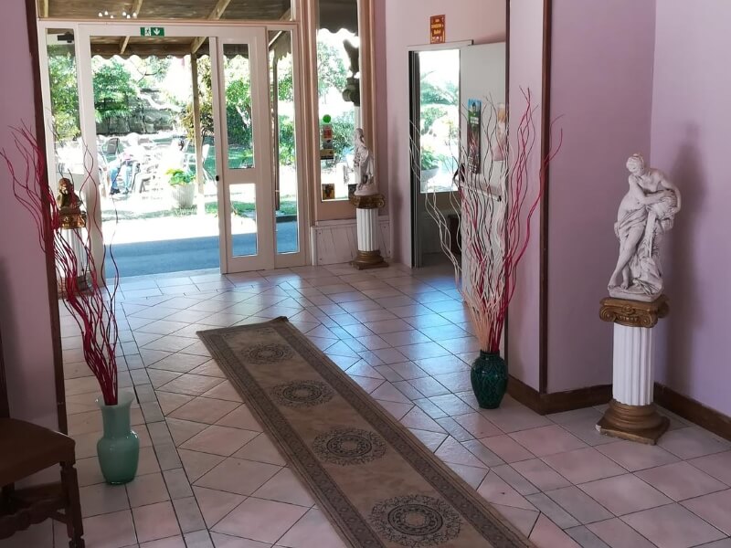 Foto ingresso hotel Colombo Lido di Camaiore
